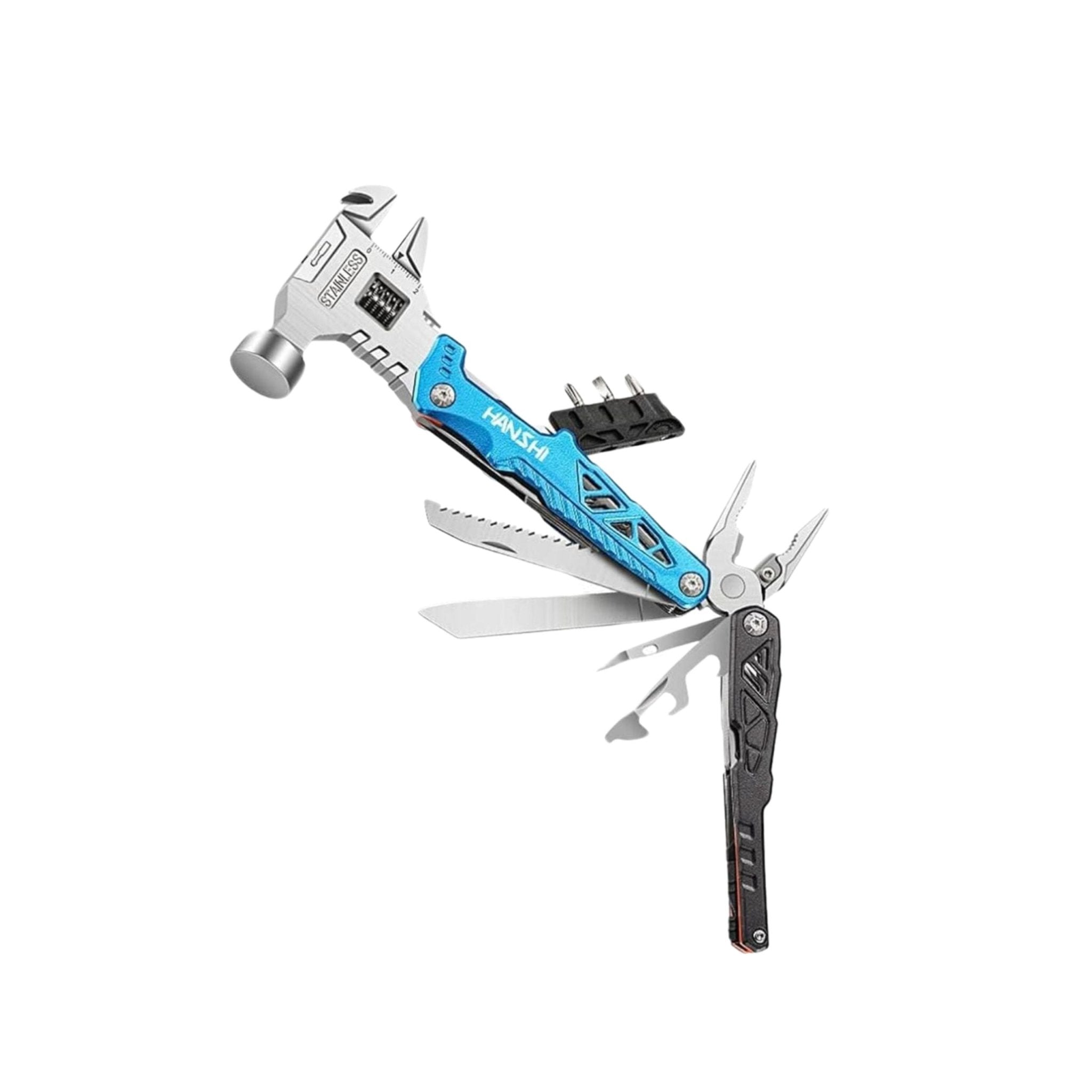 18 IN 1 Multi Tool Knife - Blue