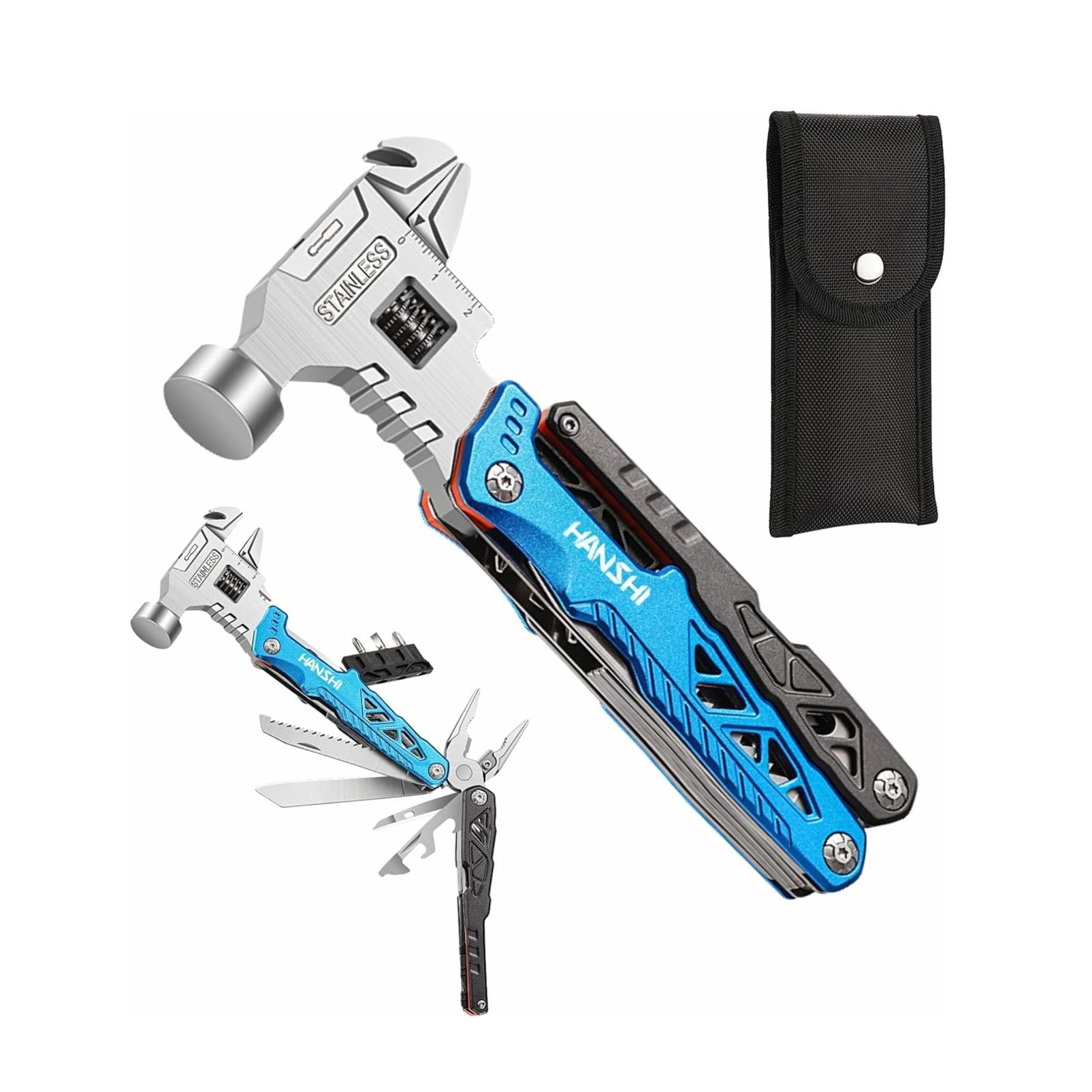 18 IN 1 Multi Tool Knife - Blue