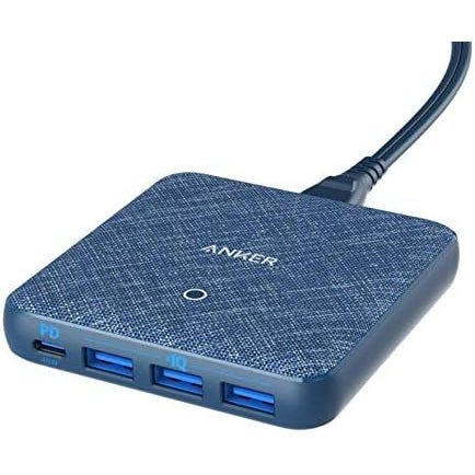 ANKER Powerport Atom III 4-Port 65W Slim - Blue