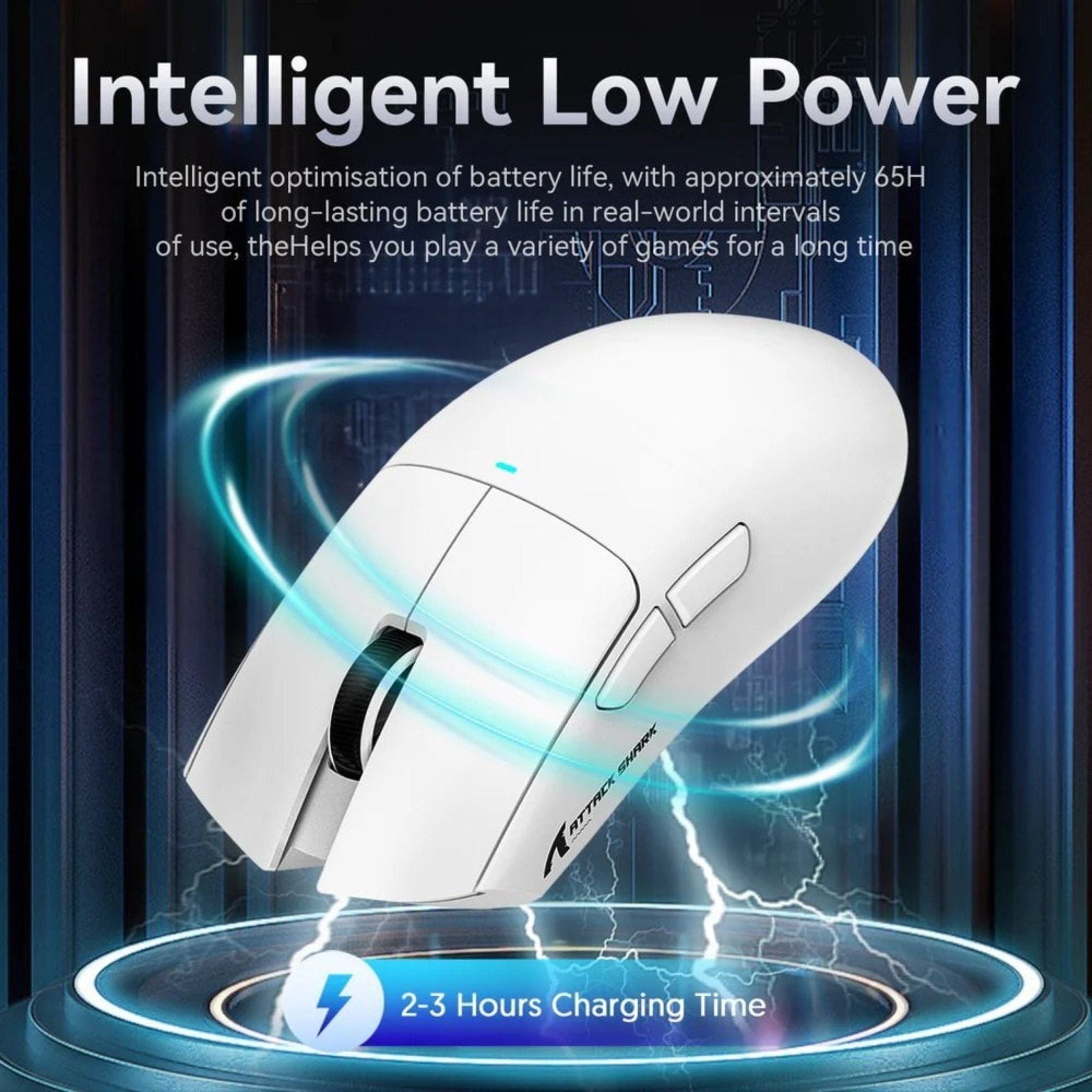 ATTACK SHARK X611-Wired+2.4G+BT Mouse