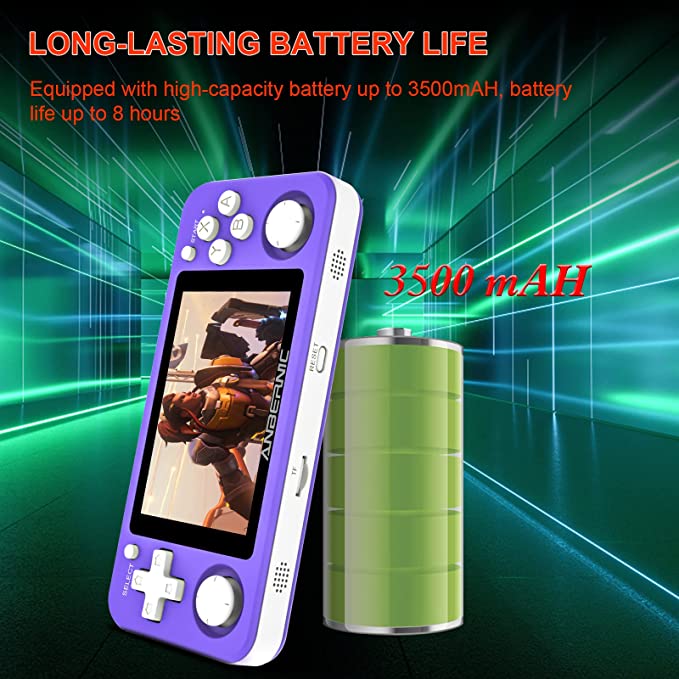 Anbernic RG351P: Compact Gaming - Purple