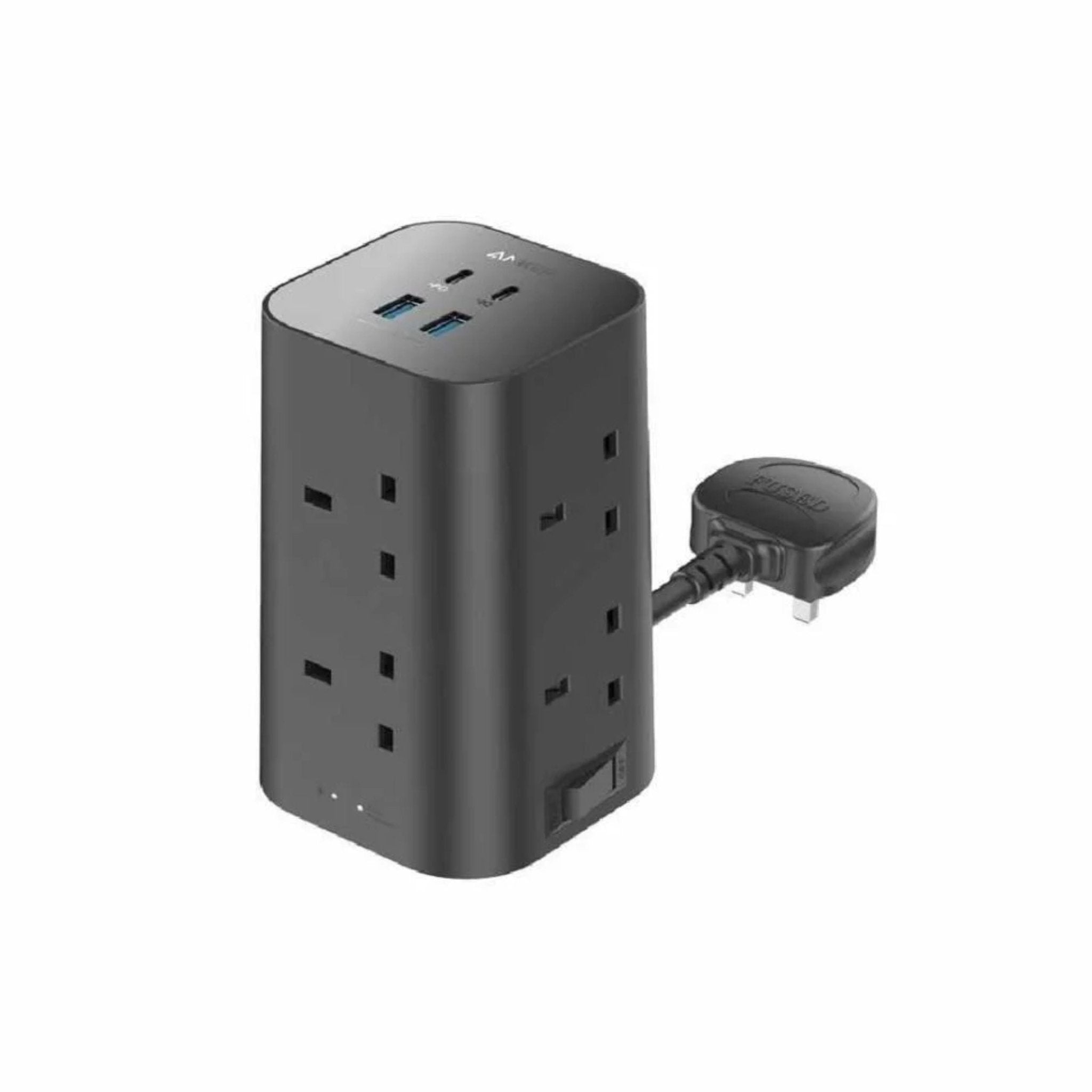 Anker 20W USB C Fast Charging Power Strip - Black