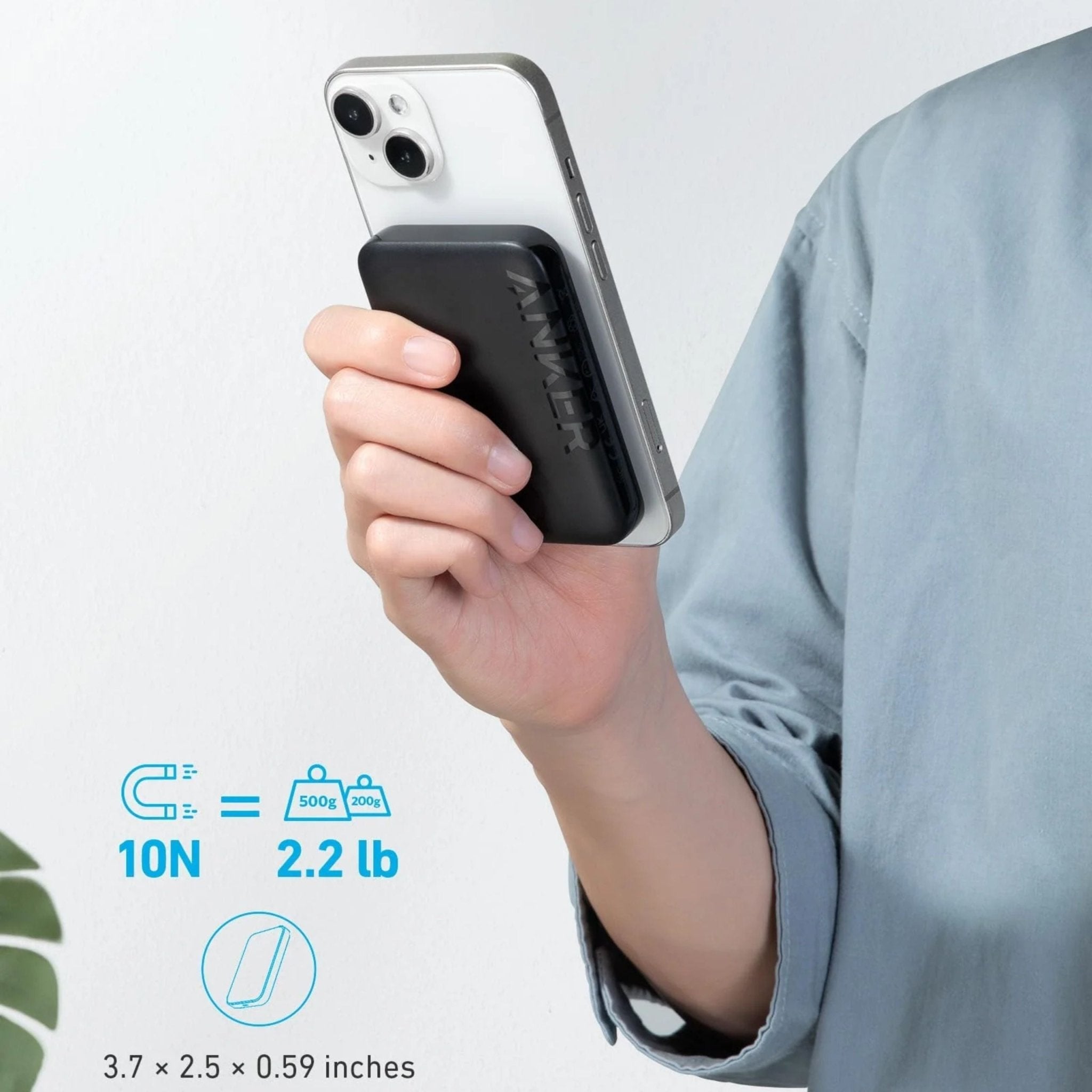 Anker 321 MagGo Batry (PowerCore 5K) - Black