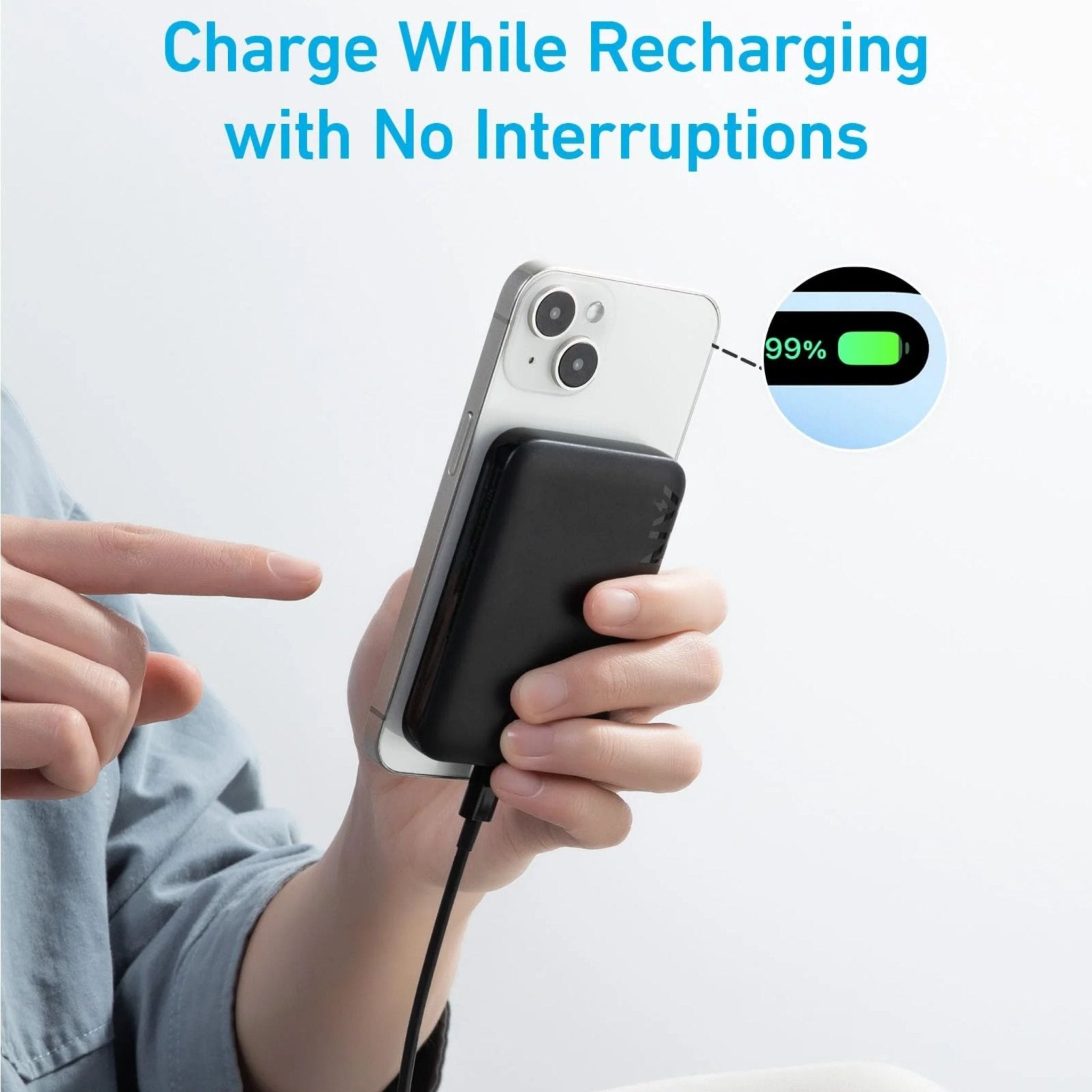 Anker 321 MagGo Batry (PowerCore 5K) - Black