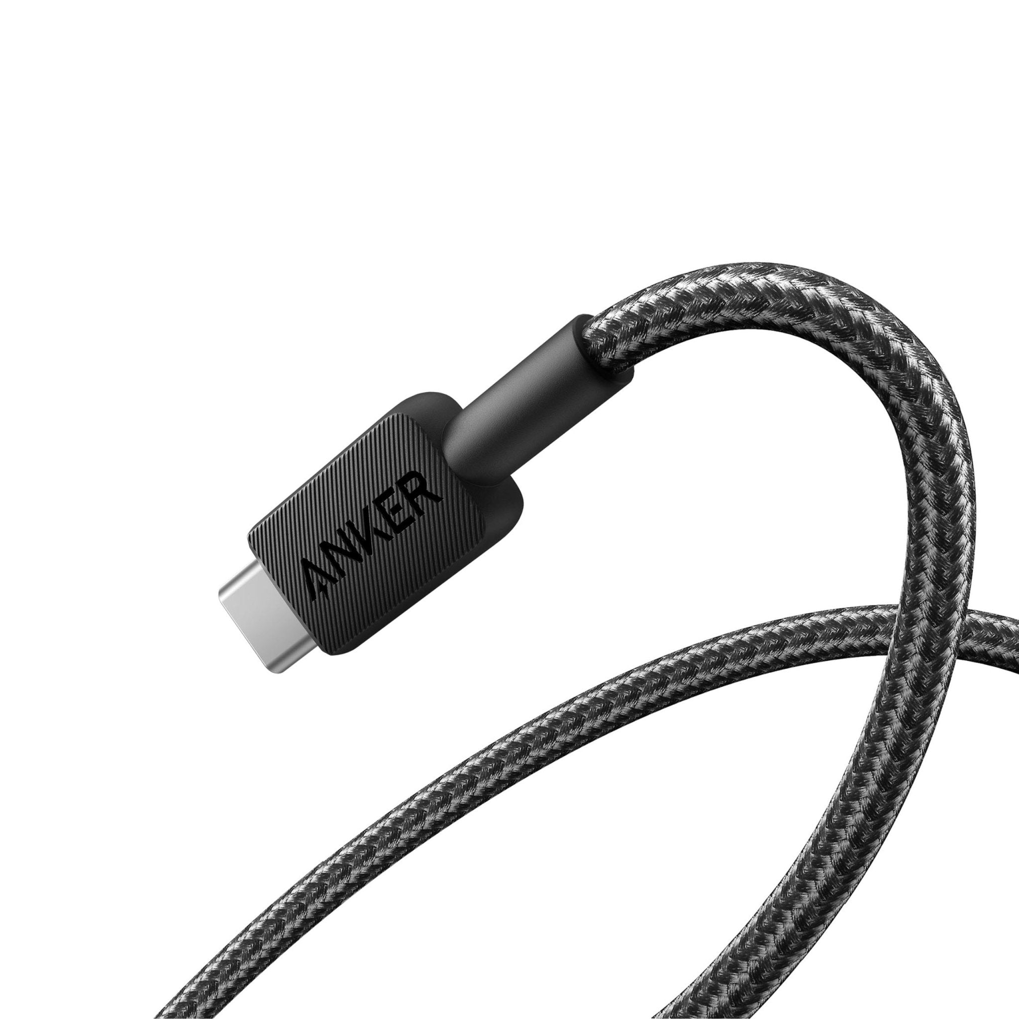 Anker 322 USB-C to Lightning Cable Braided 3ft(0.9m) - Black