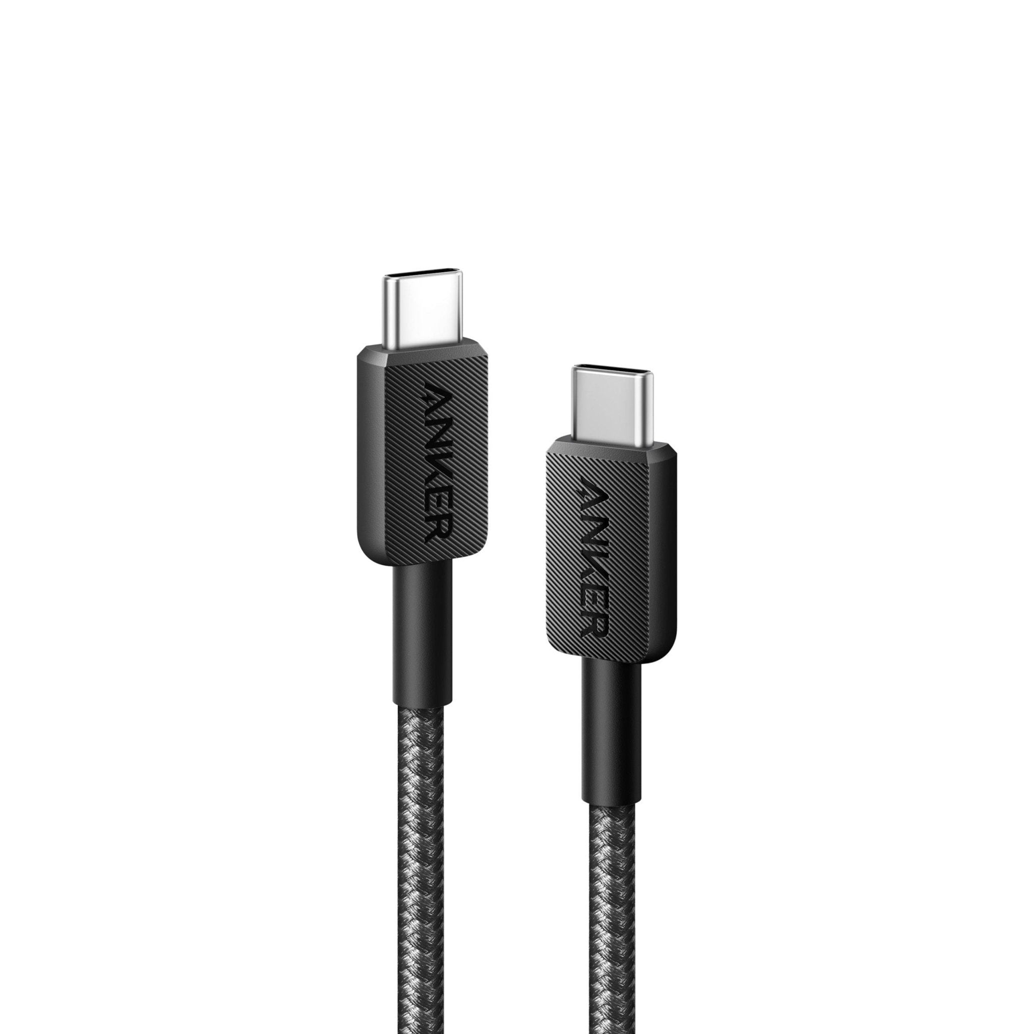 Anker 323 Charger with 33W USB C to USB C Cable 1m - Black