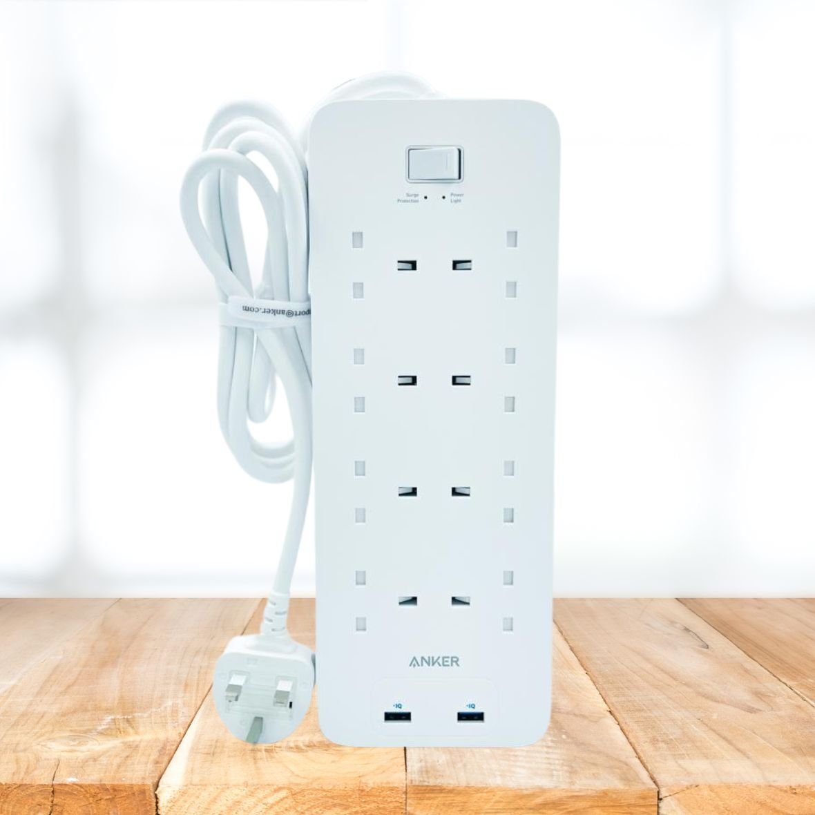 Anker 342 USB Power Strip 10 in 1 A9182K21 - White