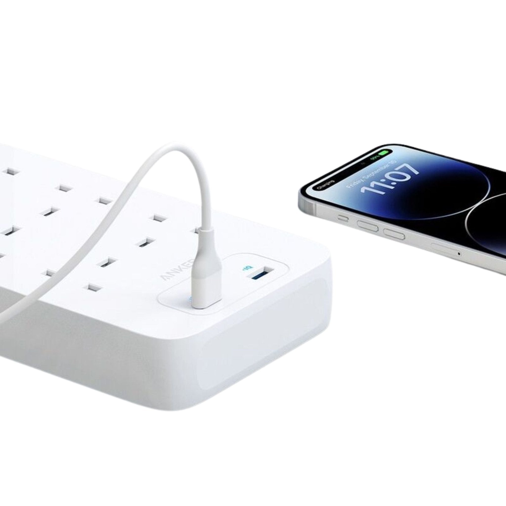 Anker 342 USB Power Strip 10 in 1 A9182K21 - White