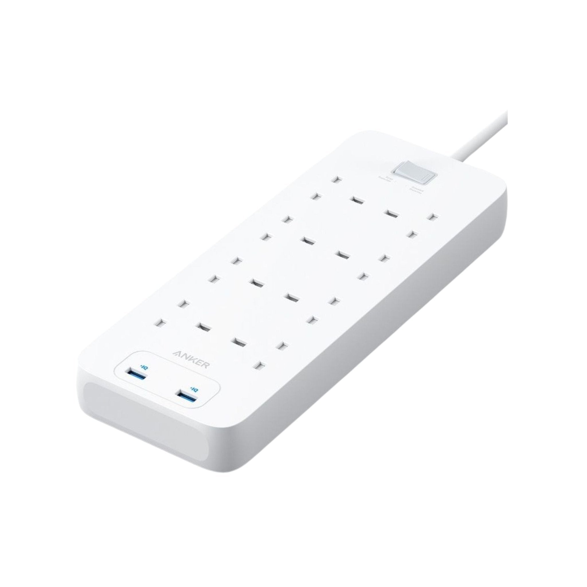 Anker 342 USB Power Strip 10 in 1 A9182K21 - White