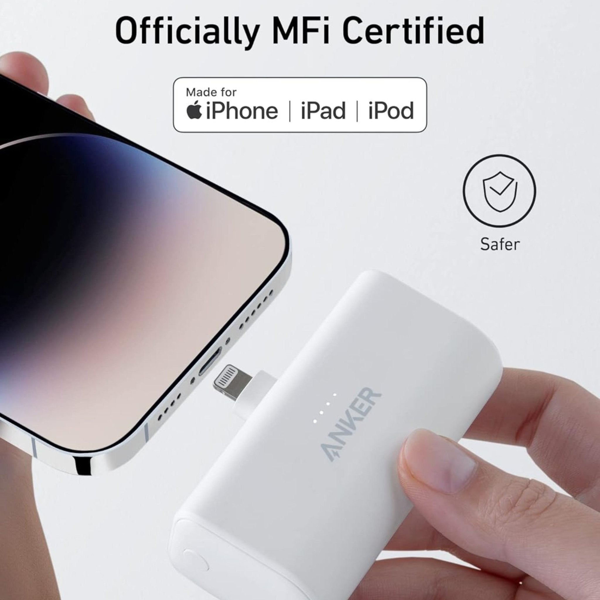 Anker 5000mAh Nano Power Bank 12W Lightninig Connector