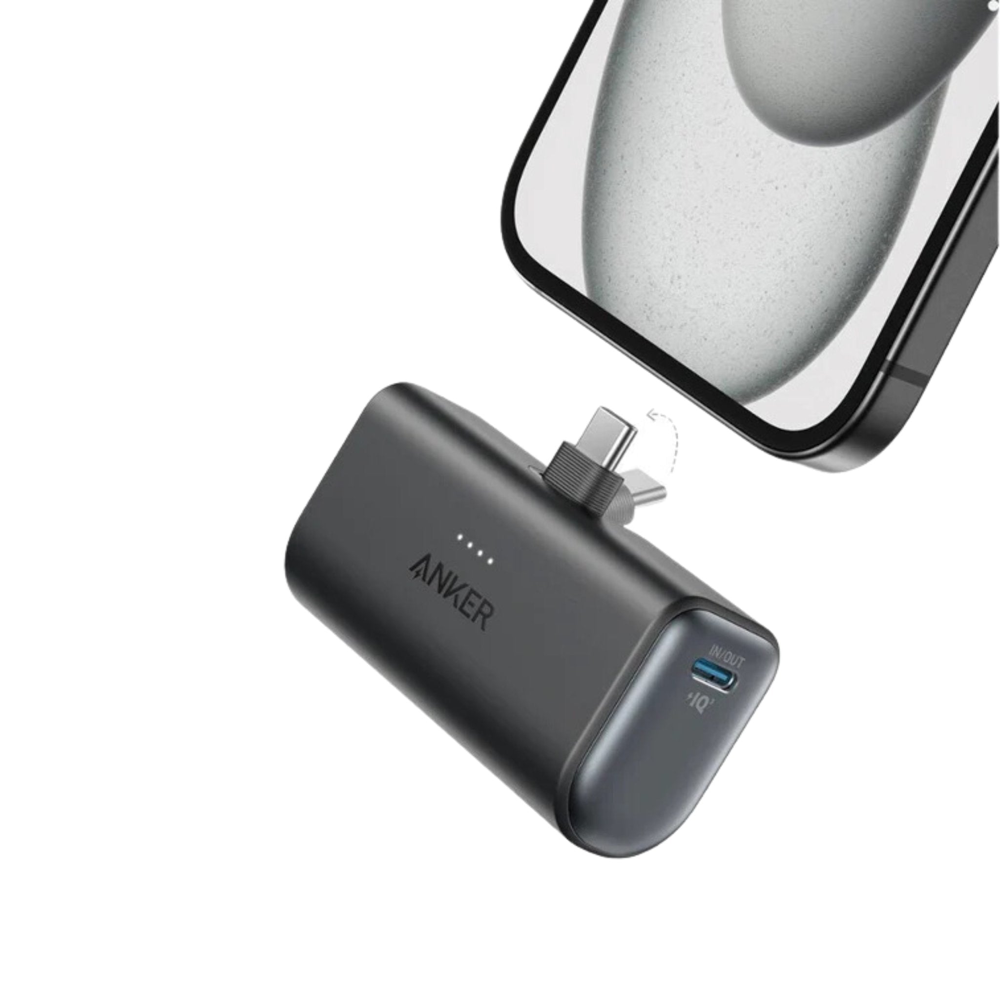 Anker 5000mAh Nano Power Bank 22.5W Type-C Connector - Black