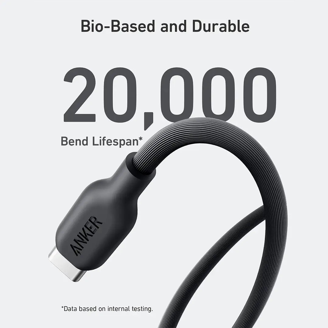 Anker 542 USB-C to Lightning Cable (Bio-Based) 1.8m -Black