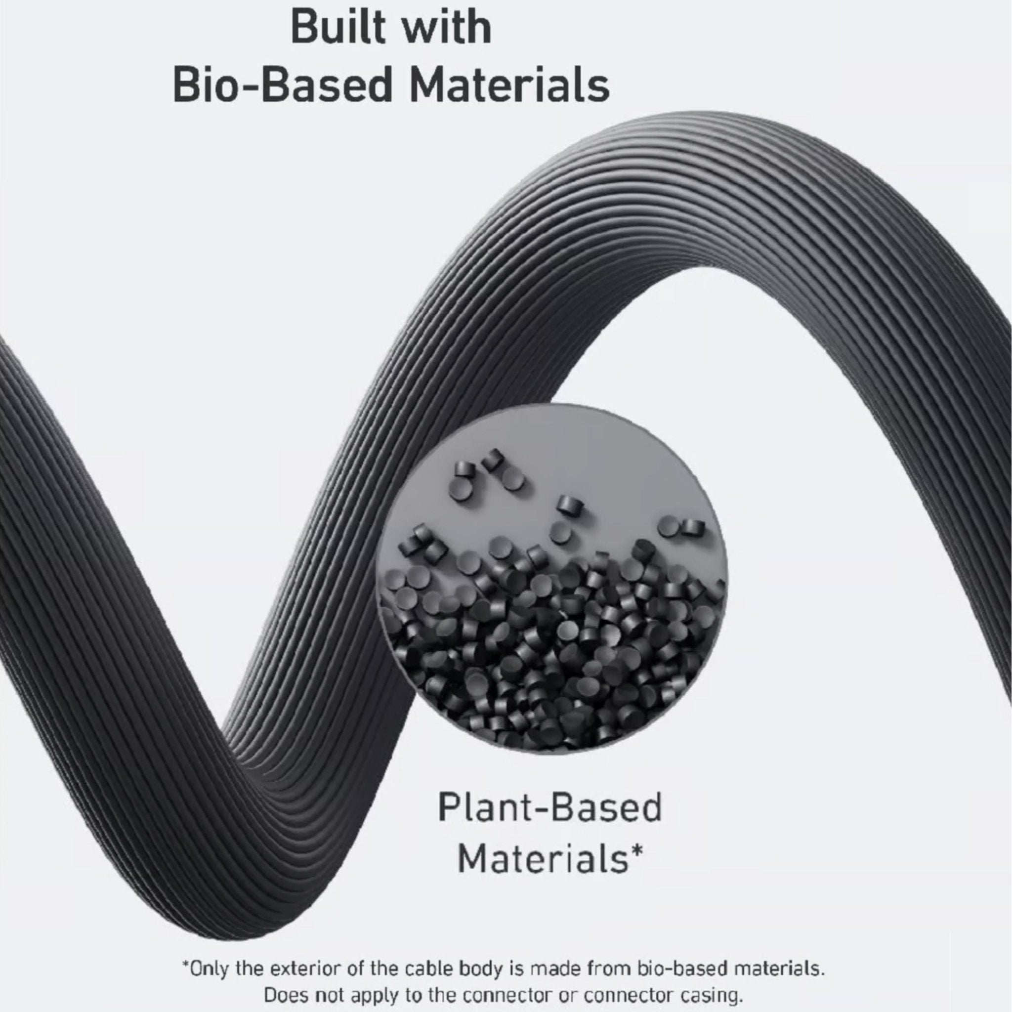 Anker 544 USB-C to USB-C Bio-Based Cable 140W 3ft (0.9M) - Black