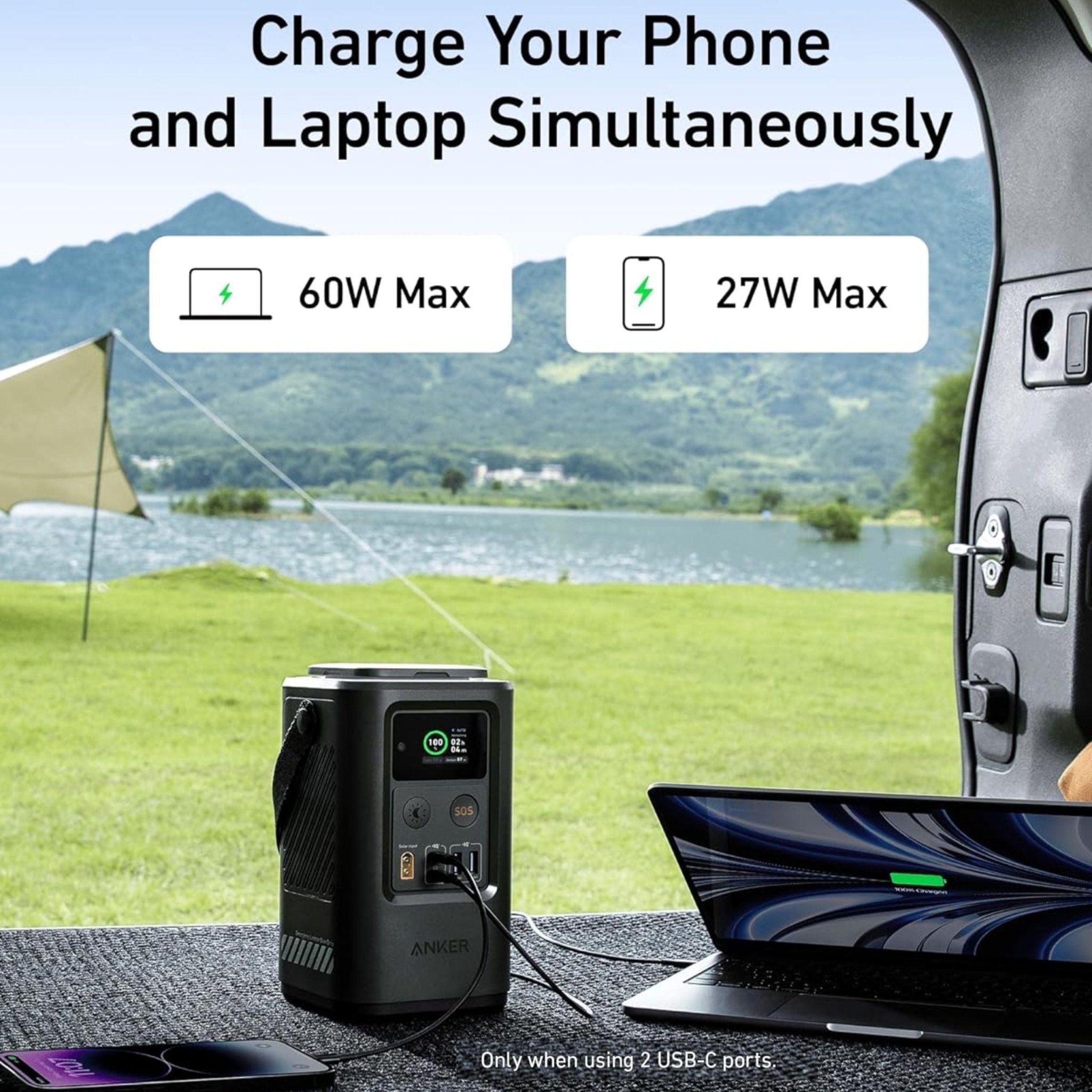 Anker 548 Powerbank 60,000 mAh 192W - Green