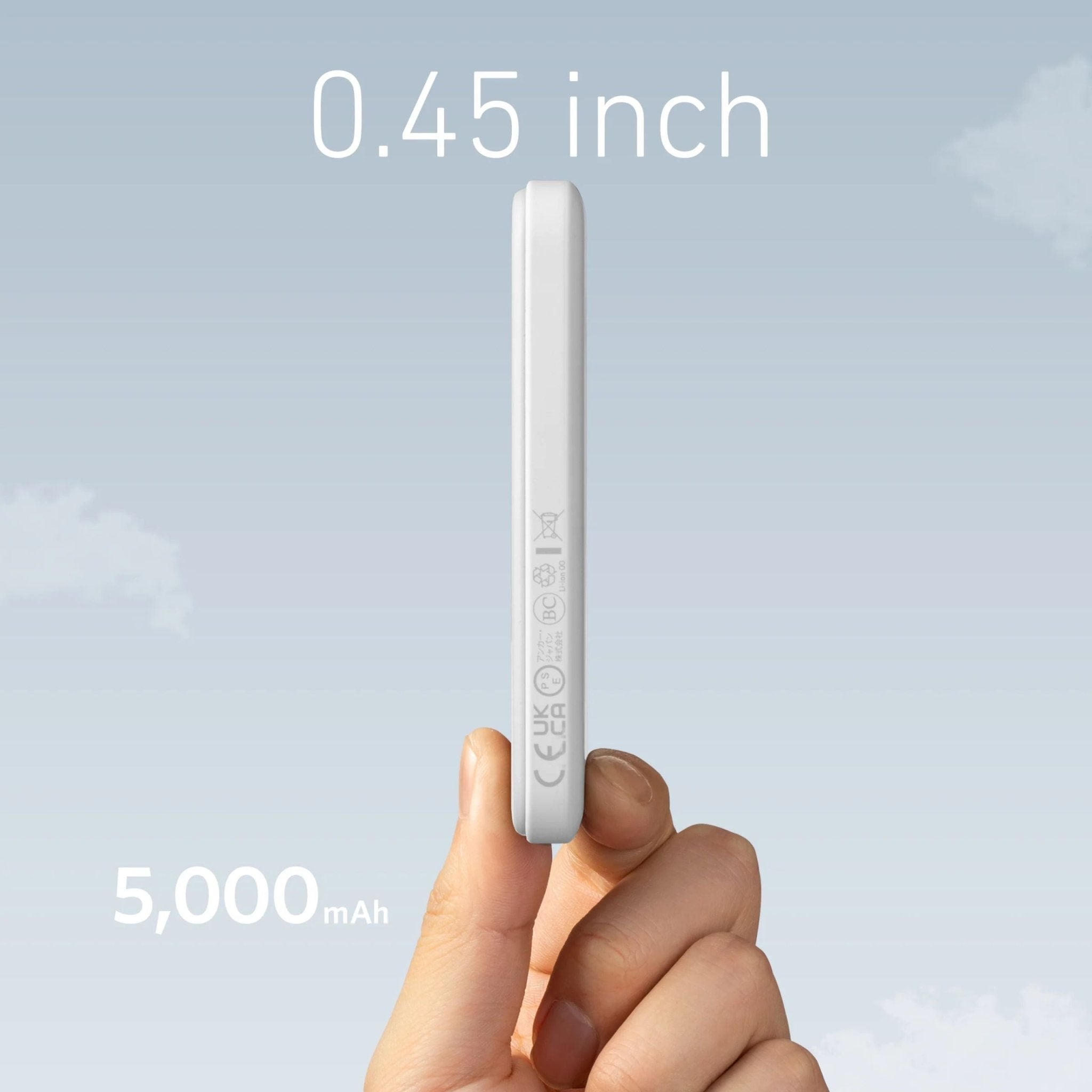 Anker 621 Magnetic Battery (MagGo) - White