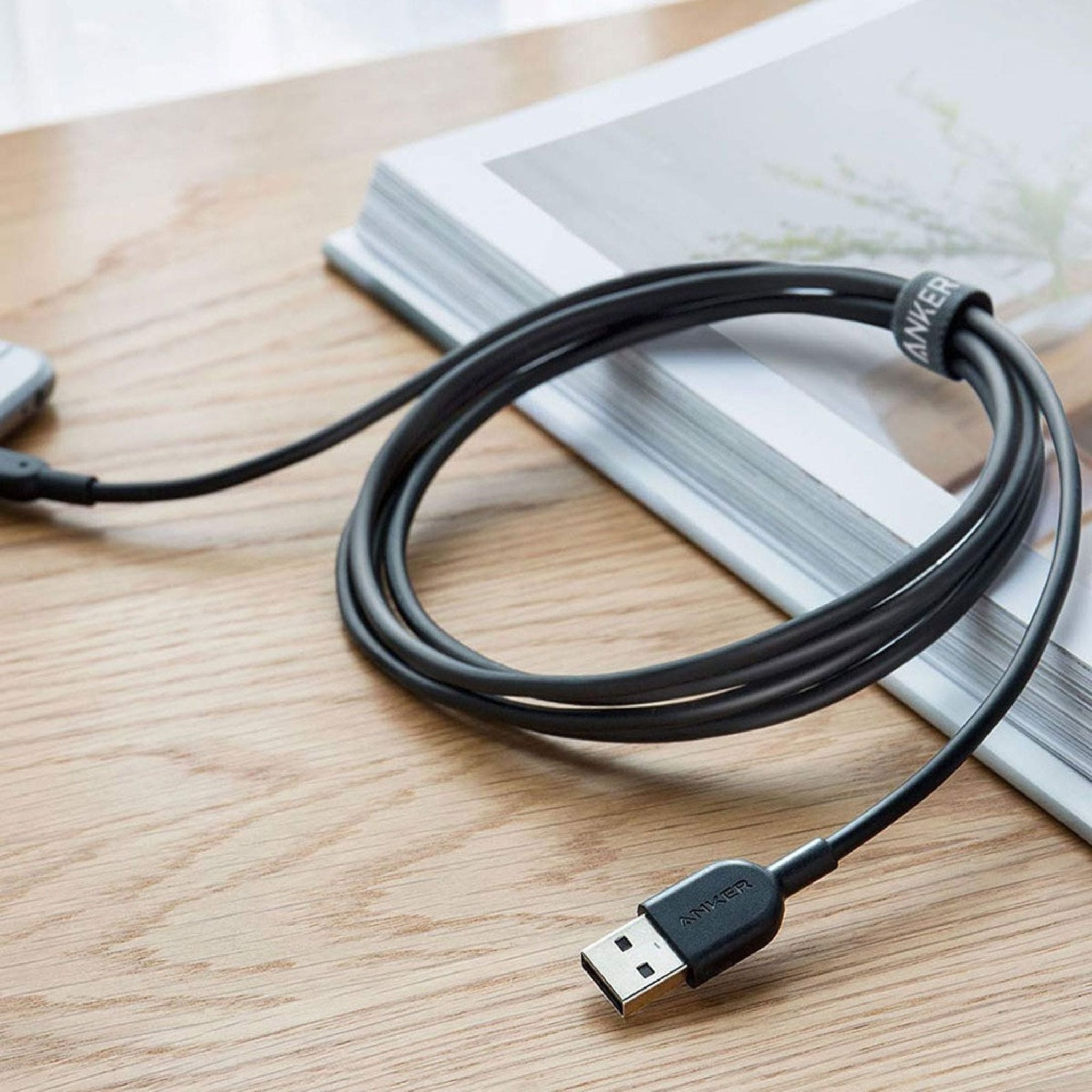 Anker A8433 PowerLine II with Lightning Connector Cable - 6ft/1.8m - Black