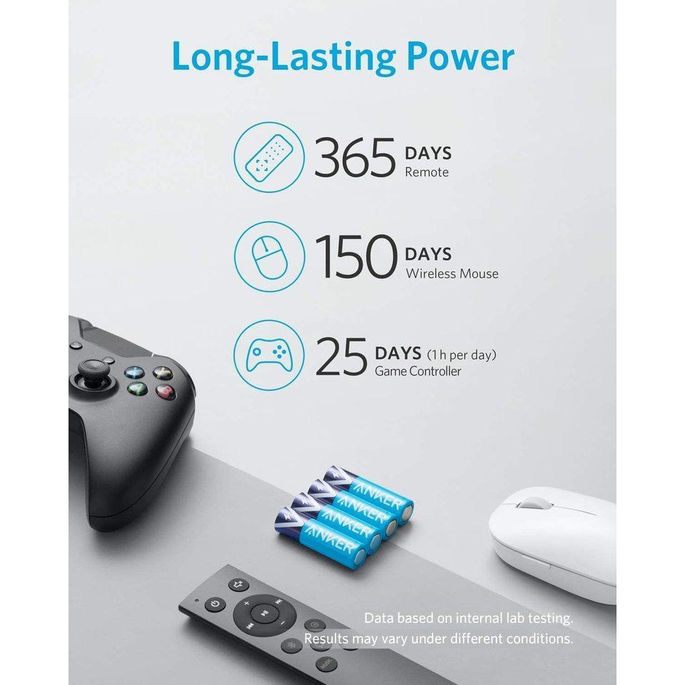 Anker Alkaline Batteries 8 – Pack