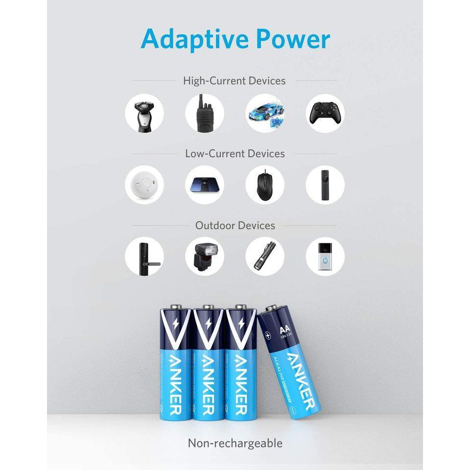 Anker Alkaline Batteries 8 – Pack