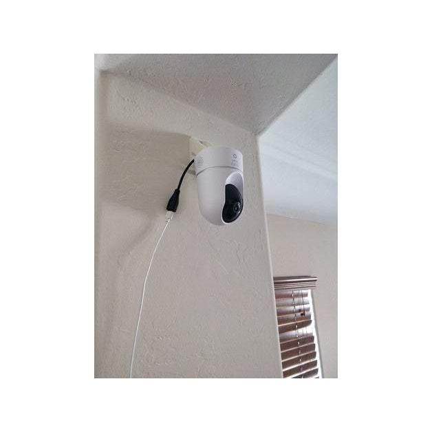 Anker - Eufy 2K Indoor PT Camera With Al Gray - White