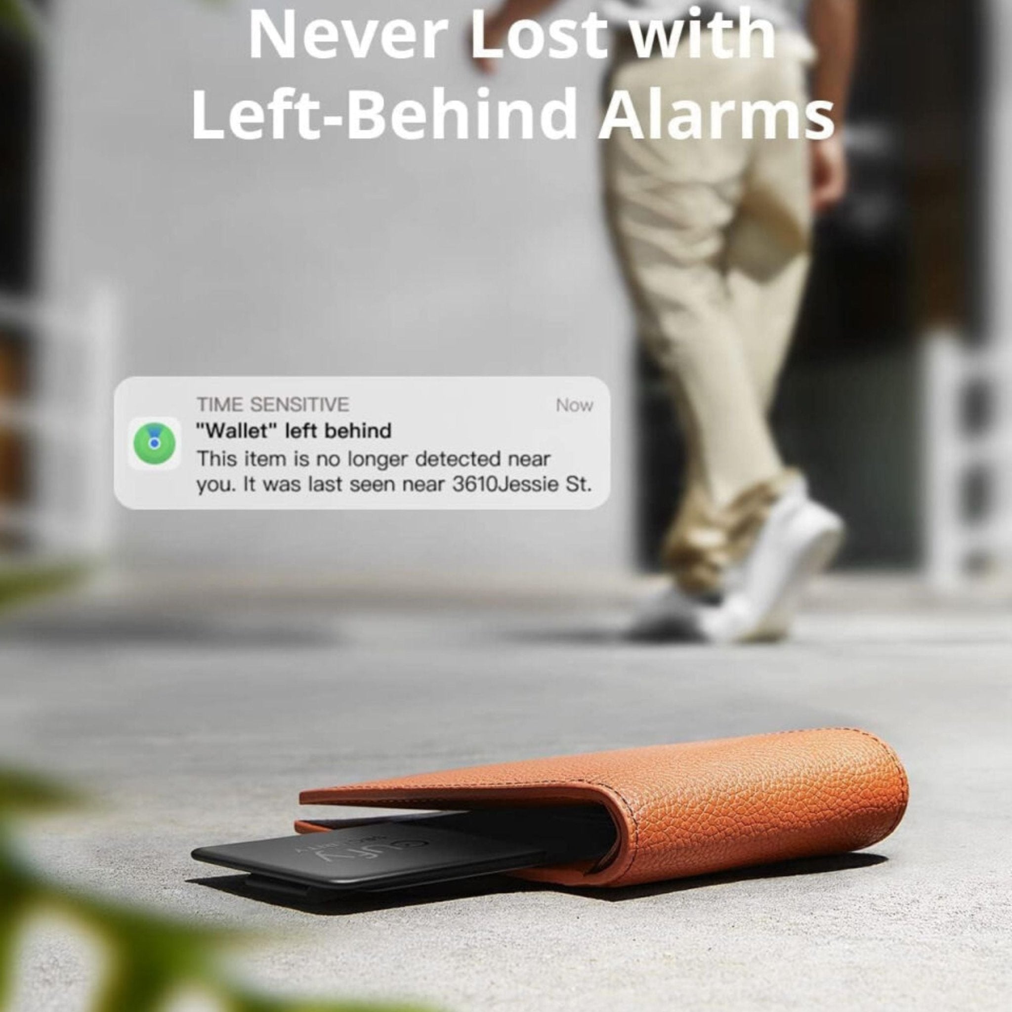 Anker Eufy Smart Bluetooth Tracker Map with Apple Find My App - Black
