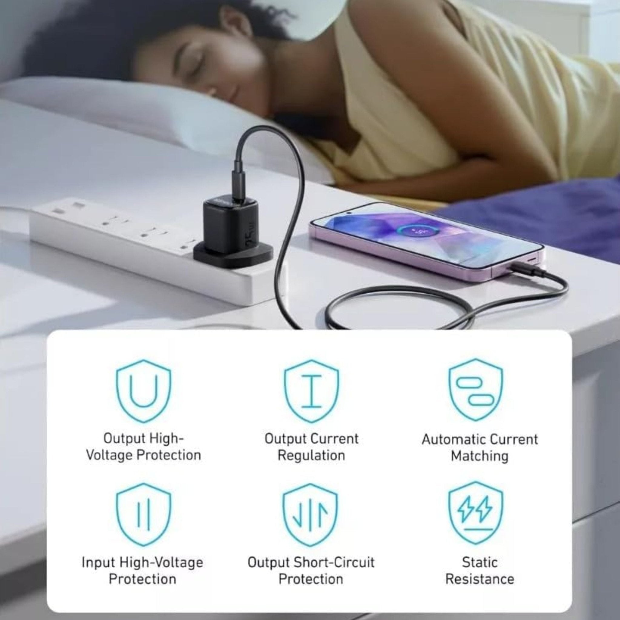 Anker Fast Charger Type-C Port 25W - Black