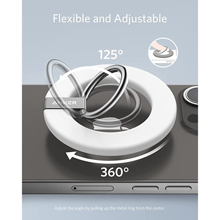Anker Magnetic Finger Grip - White