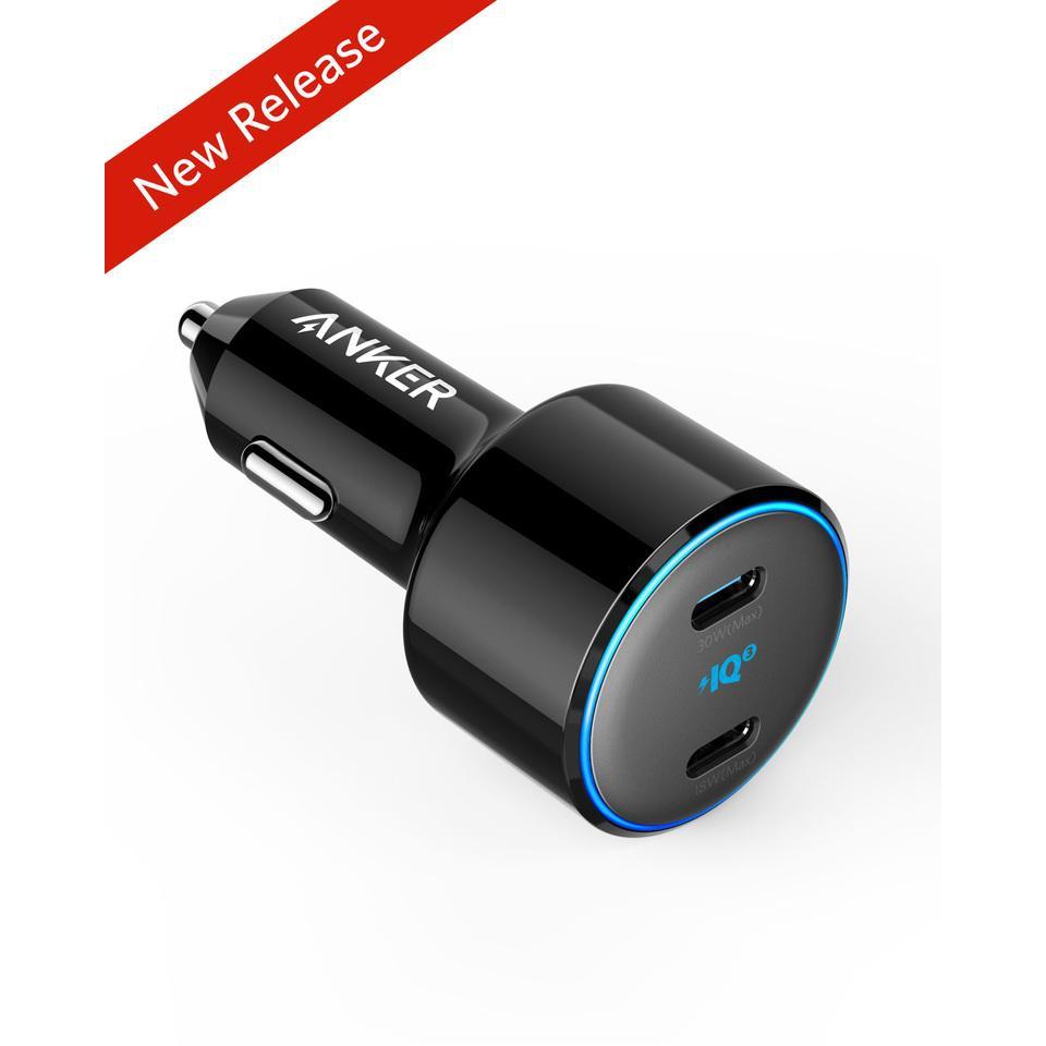 Anker Power Drive Duo Origin 2 USB C-Pd 30w 18w - Black