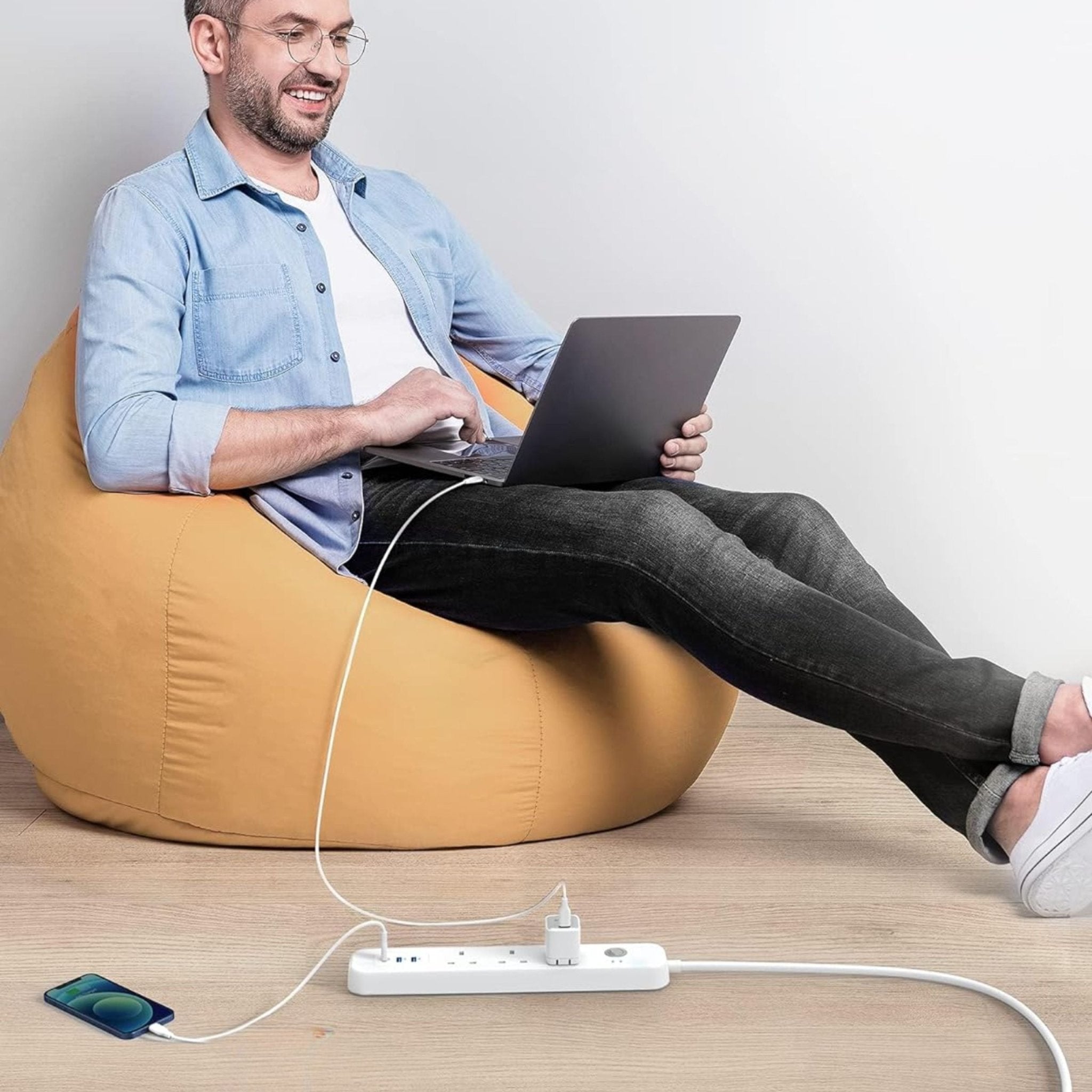 Anker PowerExtend USB-C 3 Strip - White