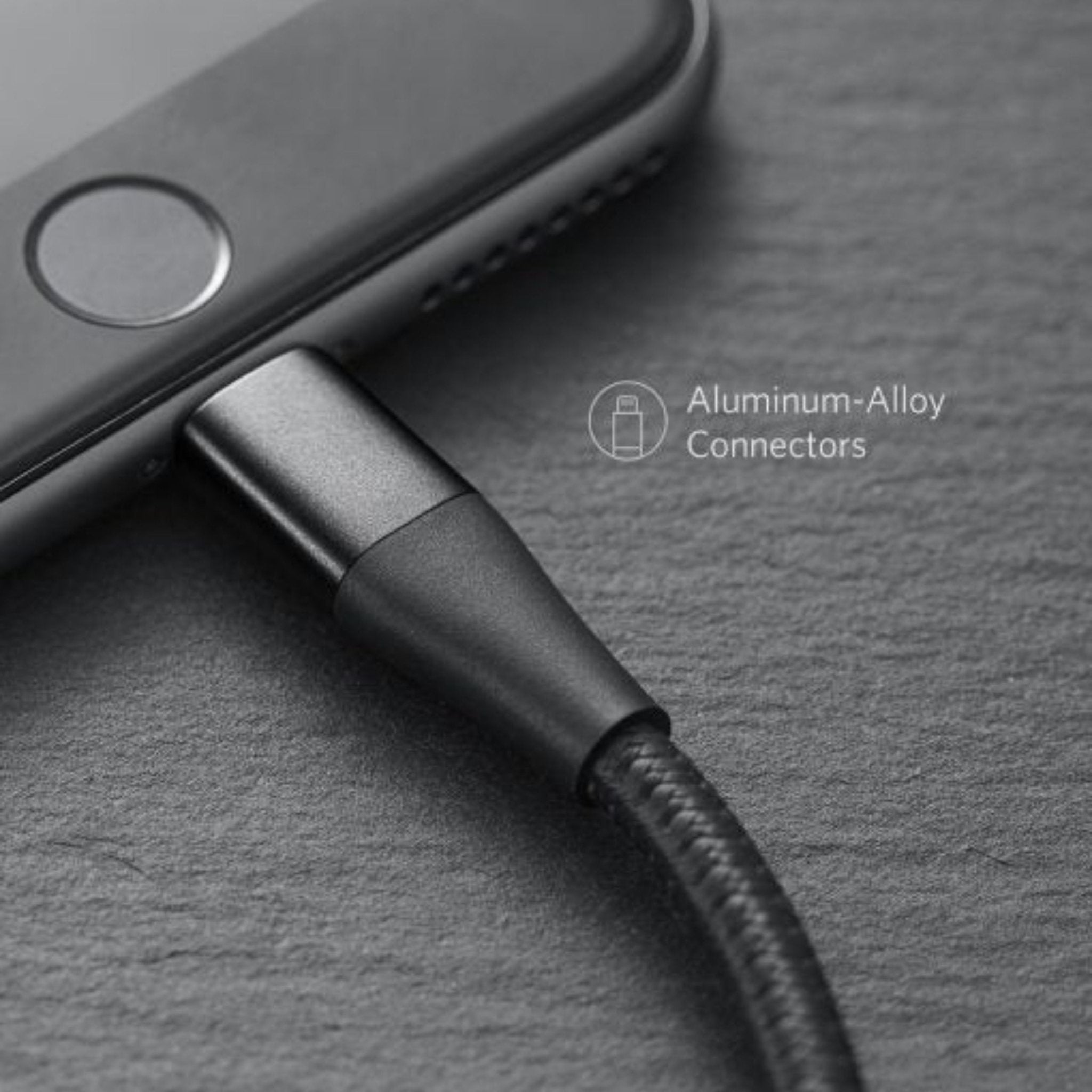 Anker PowerLine+ II USB-A with Lightning Connector (0.9m/3ft) - Black
