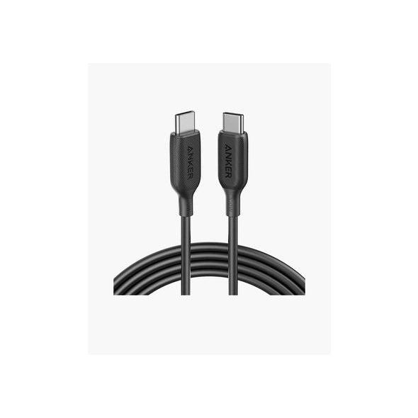 Anker PowerLine III USB-C to USB-C 2.0 100W Cable (6ft/1.8m) – Black