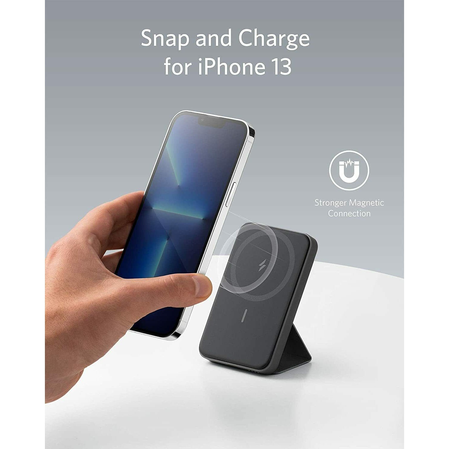 Anker Powercore Magnetic 5K With Bracket - Black