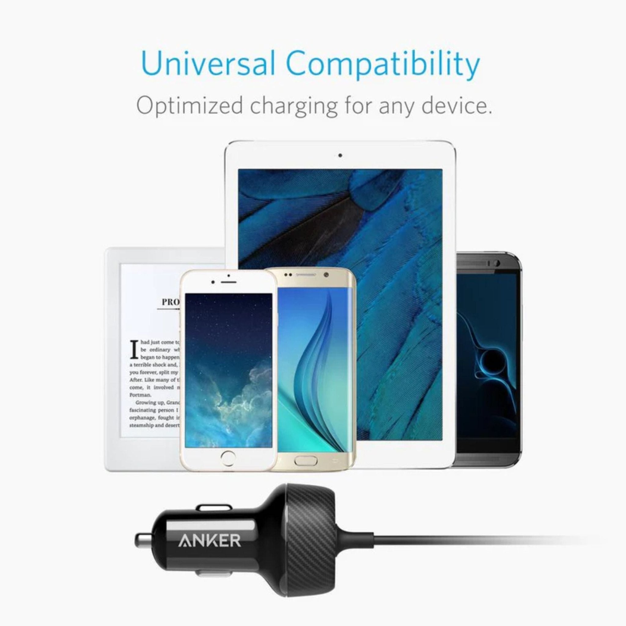 Anker Powerdrive Elite 2 Ports with Lightning Connector