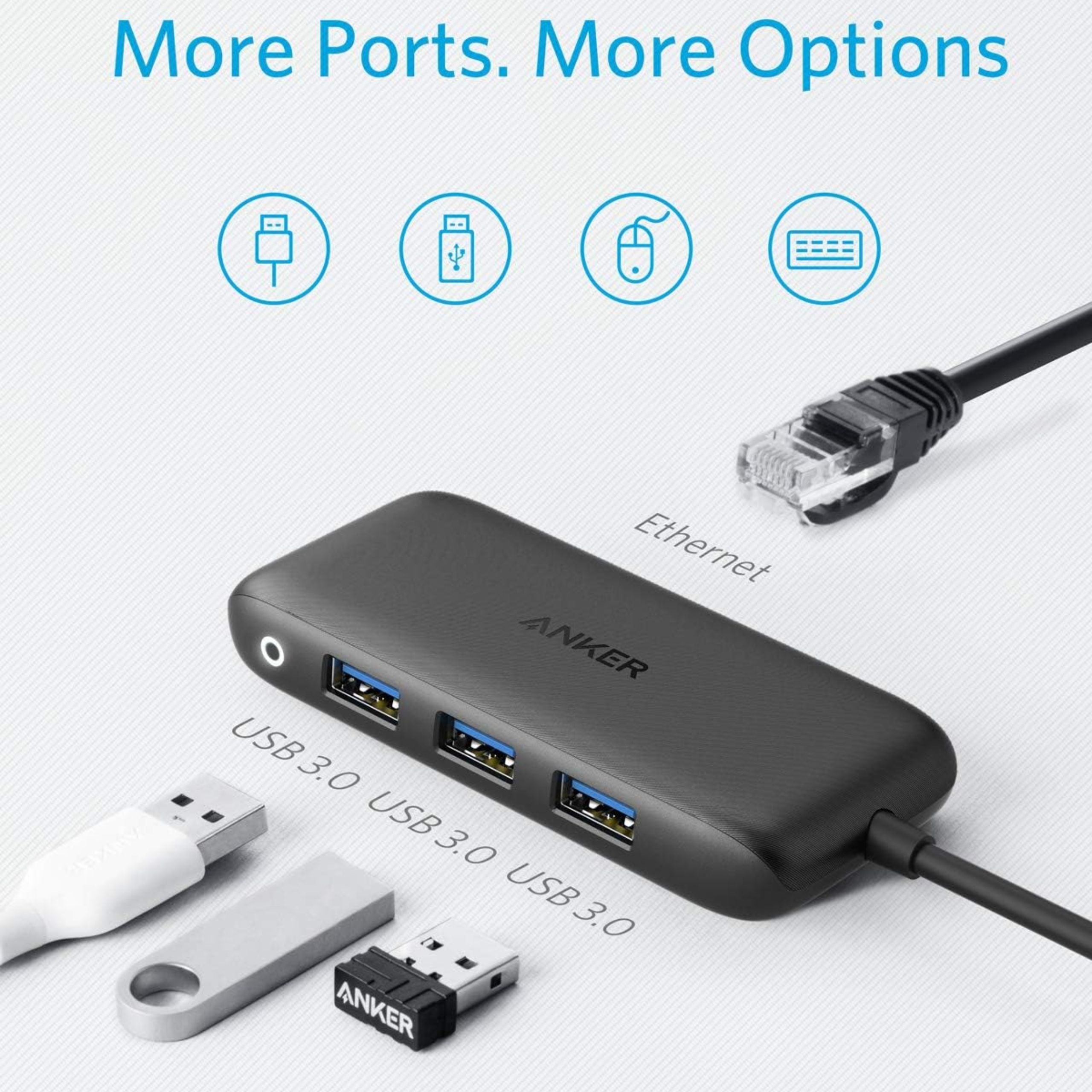Anker Powerexpand 4-in-1 USB-C Hub