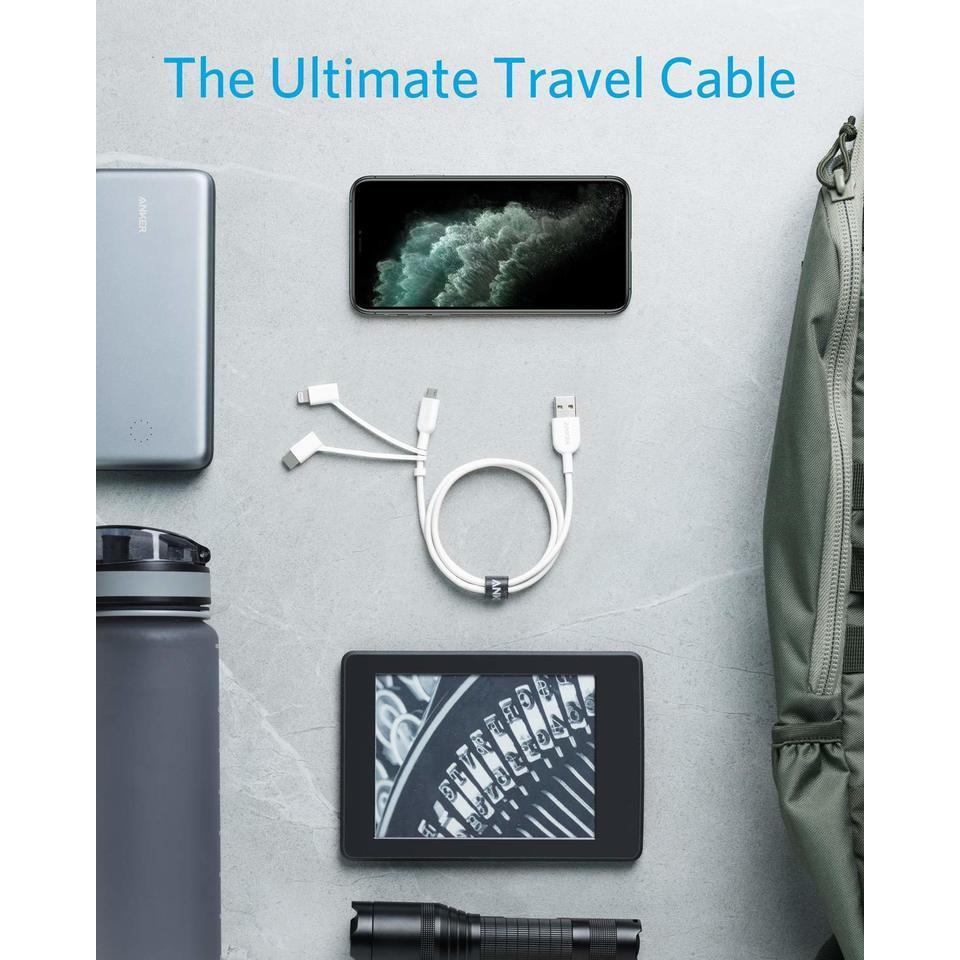 Anker Powerline II 3-IN-1 Cable (0.9m)
