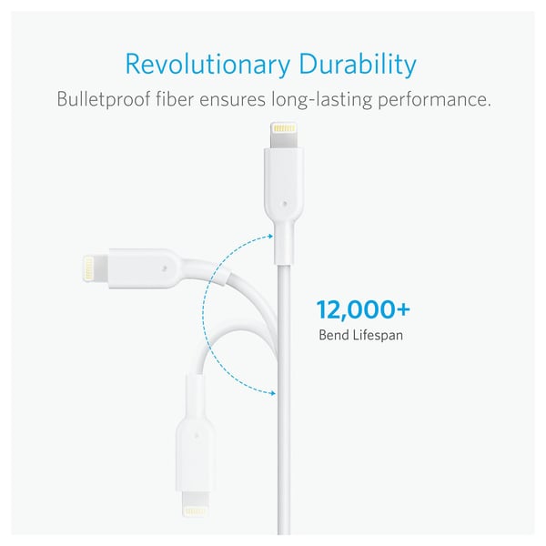 Anker Powerline II USB-A With Lightning Connector 3m