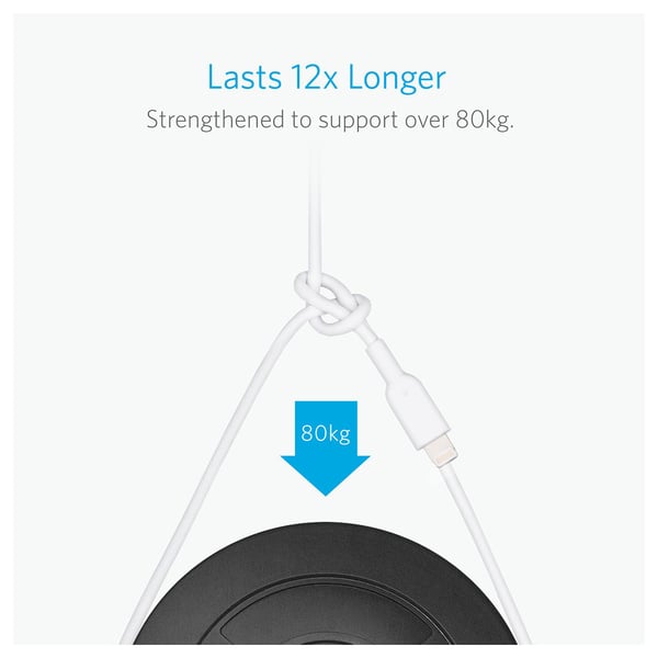 Anker Powerline II USB-A With Lightning Connector 3m
