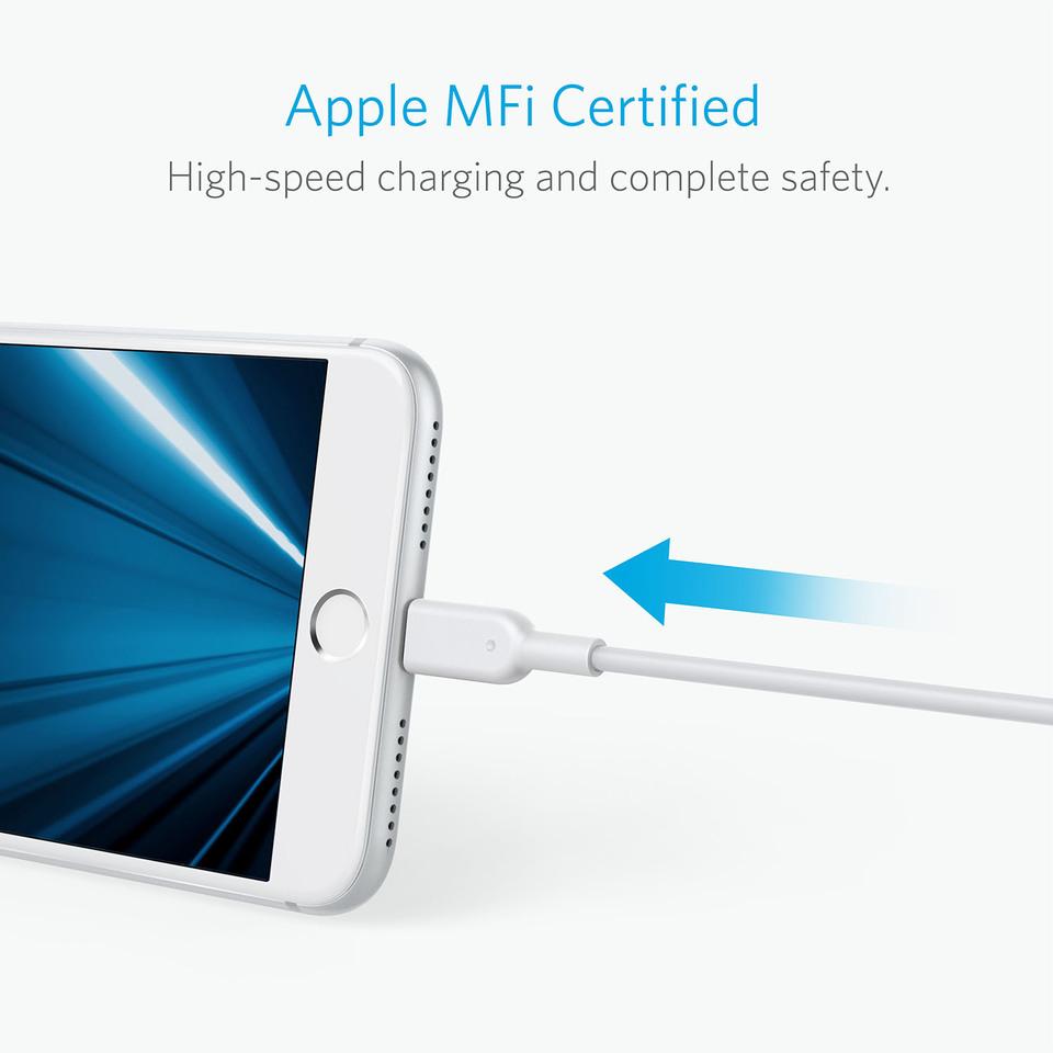 Anker Powerline II With Lightning Connector (3m) White