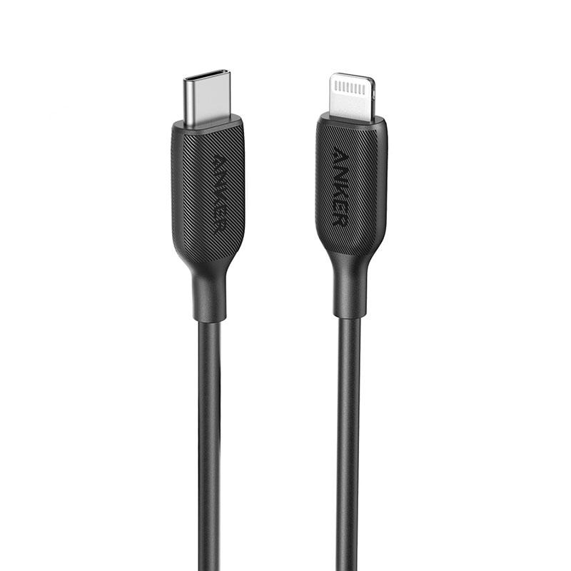 Anker Powerline III USB-C To Lightning 0.9 Cable 3Ft - Black