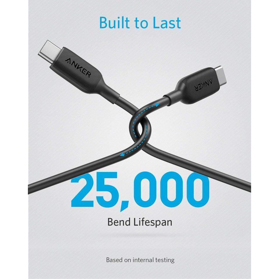 Anker Powerline III USB-C To USB-C Cable (1.8m) Black