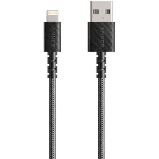 Anker Powerline Select+ USB-A to Lightning Cable (6ft/1.8m) - Black