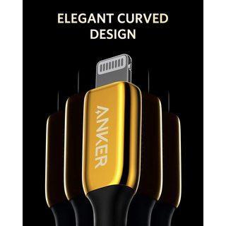 Anker Powerline+III USB-C Cable With C Lightning Connector 6Ft - Gold