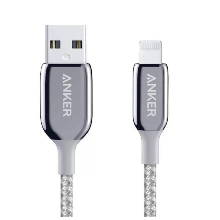 Anker Powerline+III With Lightning Connector 3Ft Silver