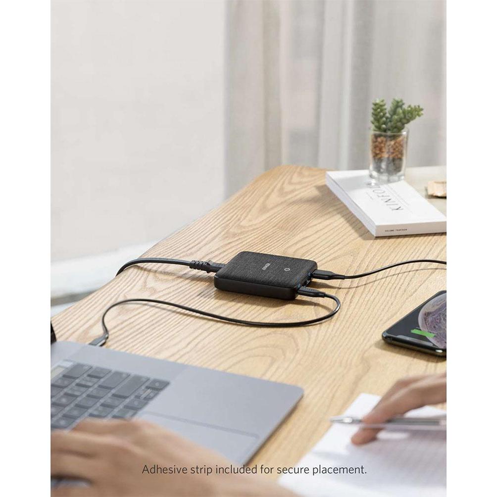 Anker Powerport Atom III 4-Port 65w Slim - Black