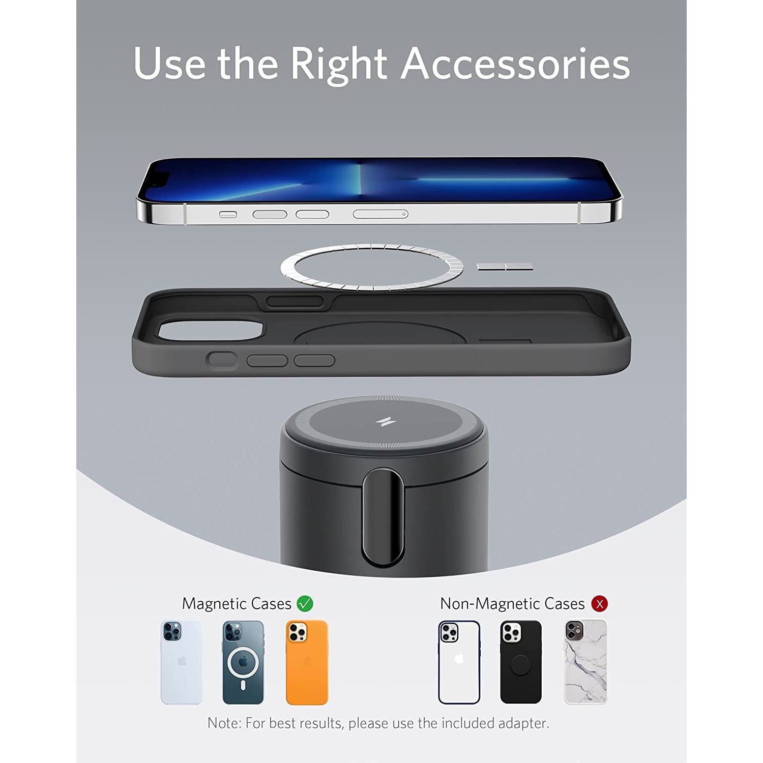 Anker Powerwave Maggo 2 In 1 - Black