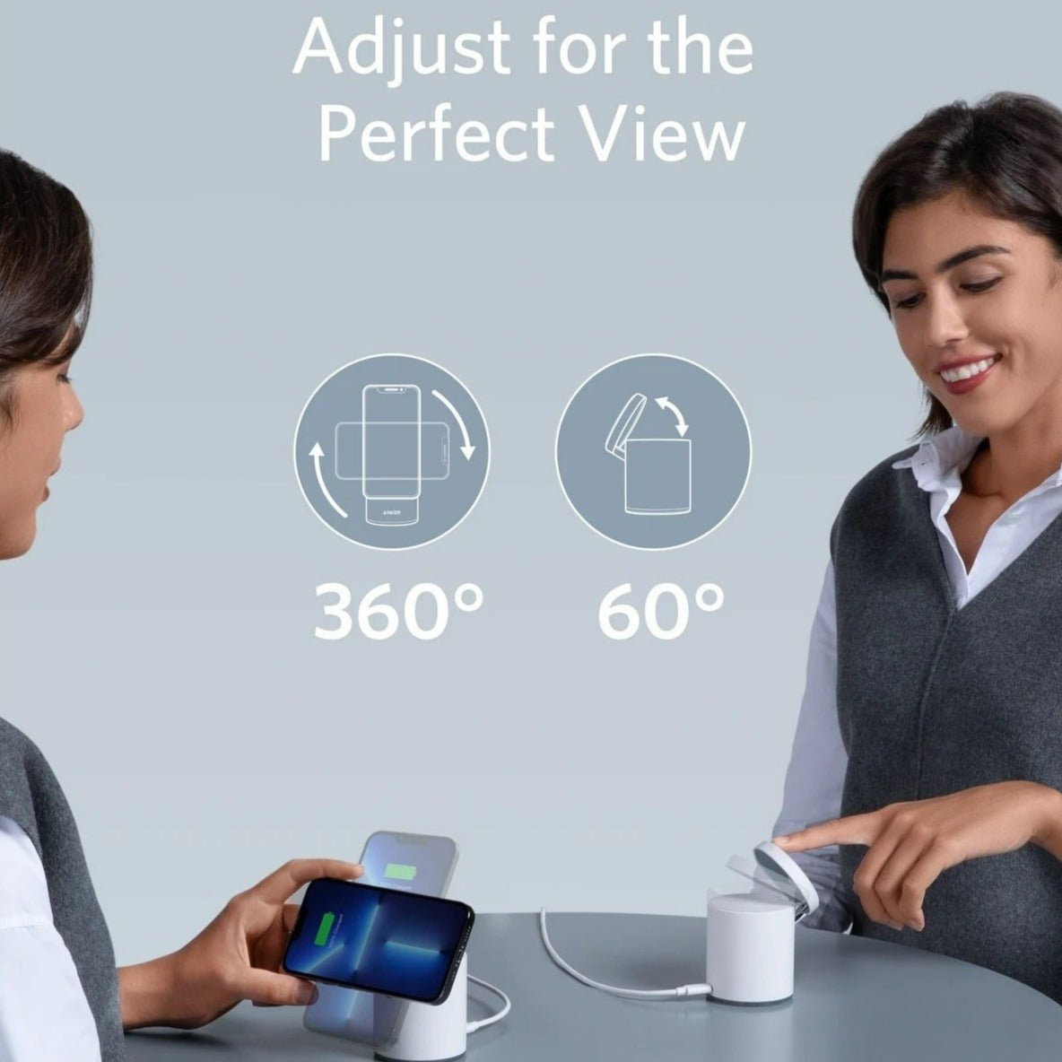 Anker Powerwave Maggo 2 In 1 - White