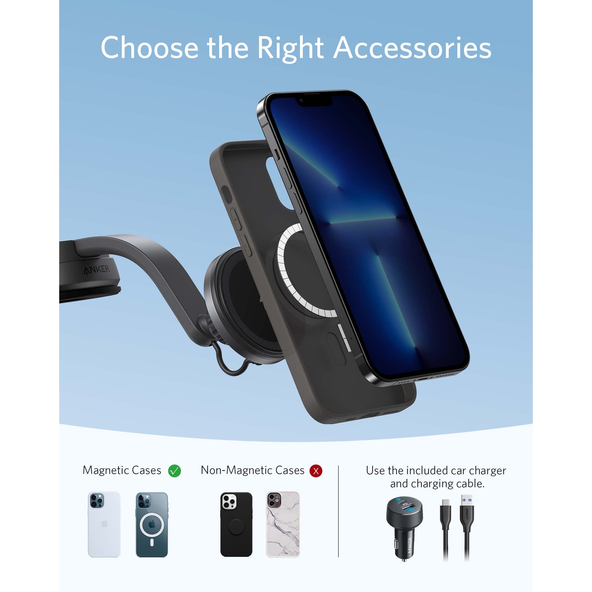 Anker Powerwave Maggo Car Charging Mount