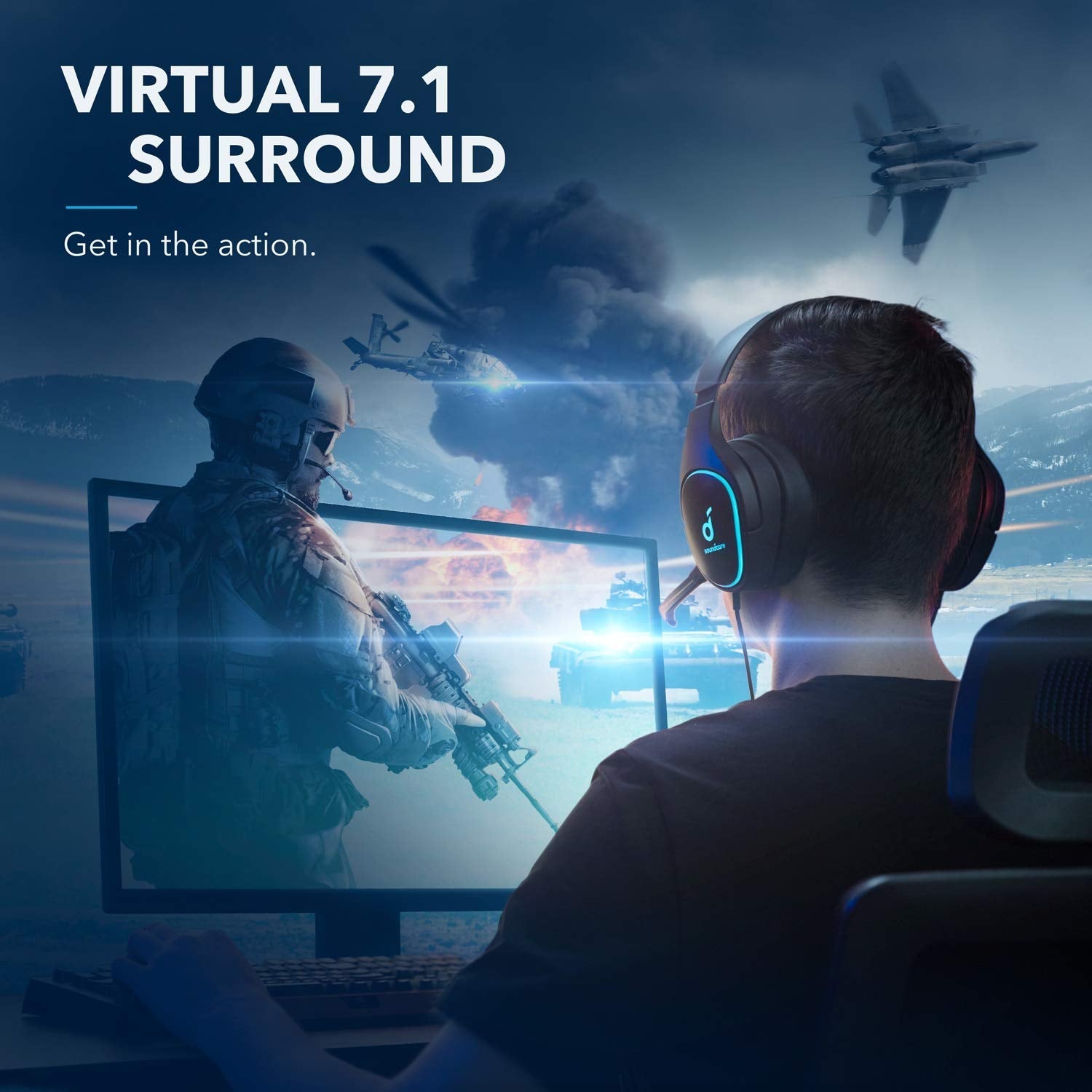 Anker Soundcore Strike 3 Virtual 7.1