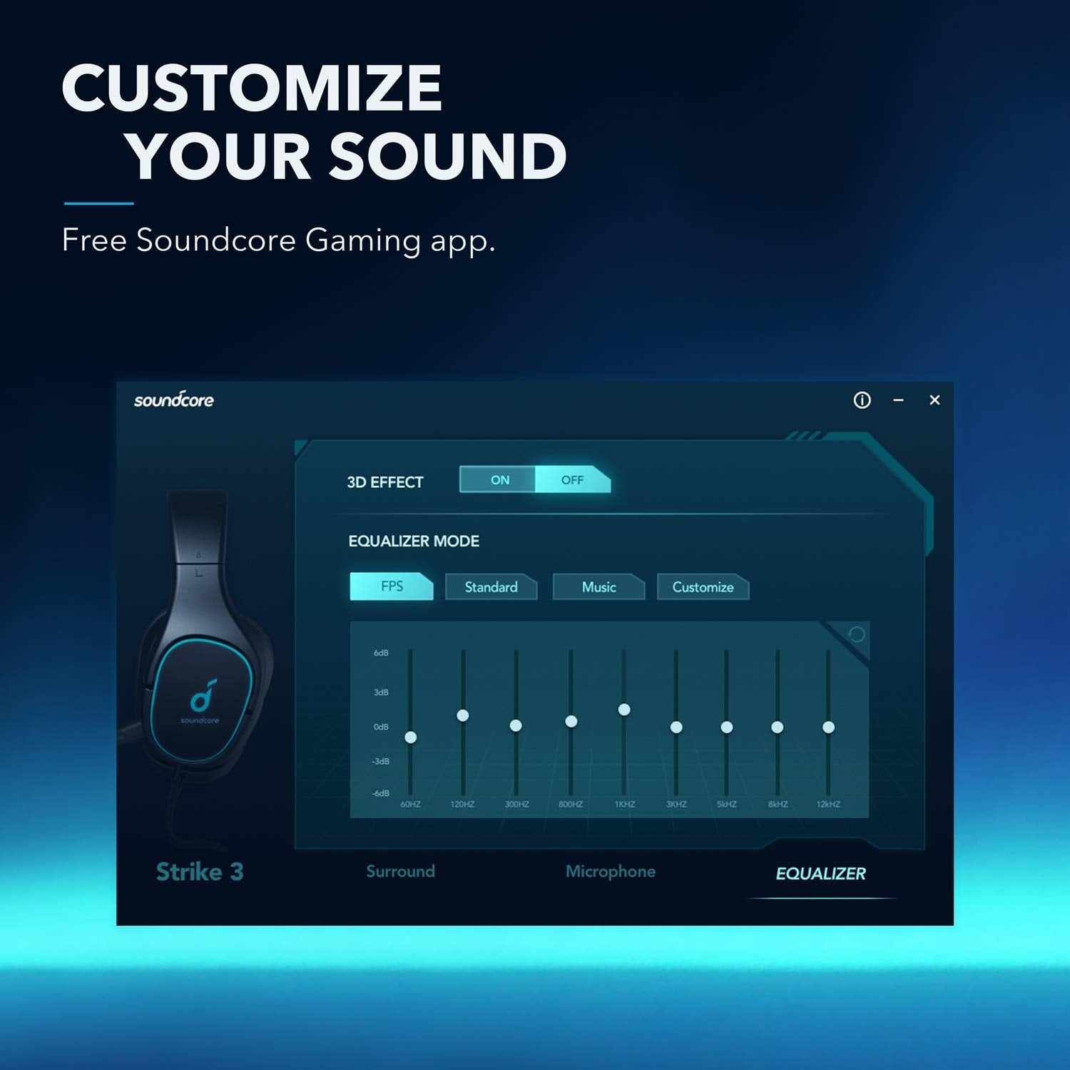 Anker Soundcore Strike 3 Virtual 7.1