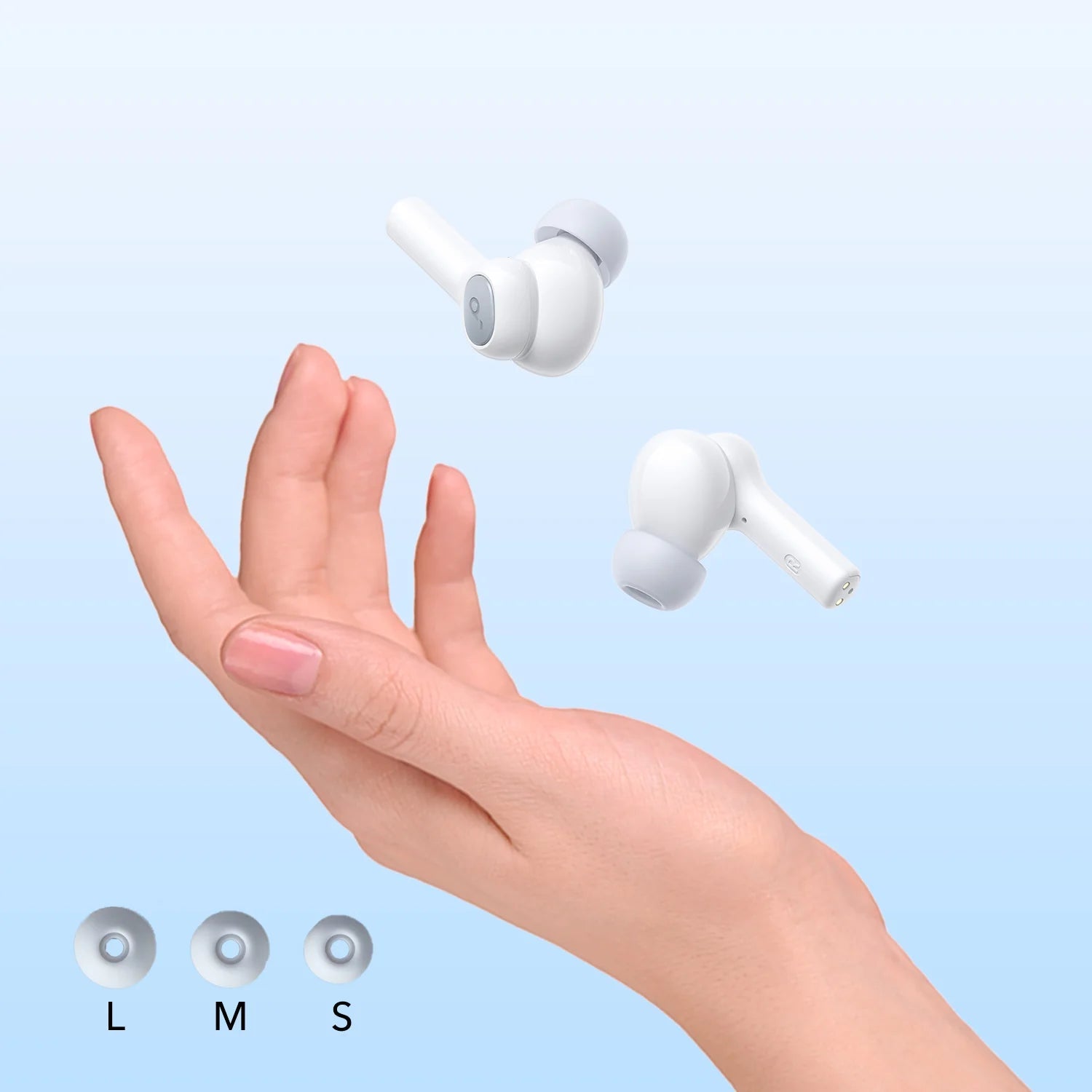 Anker Soundcore True Wireless Earbuds Life P2i - White