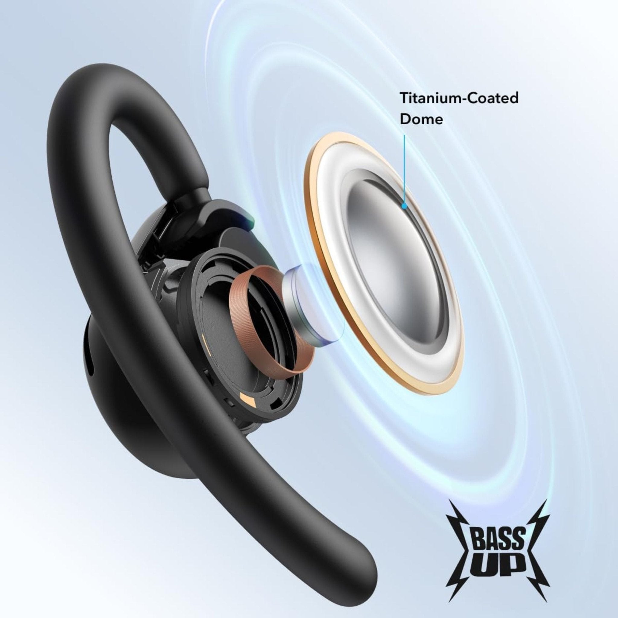 Anker Soundcore V20i Open-Ear Earbuds - Black